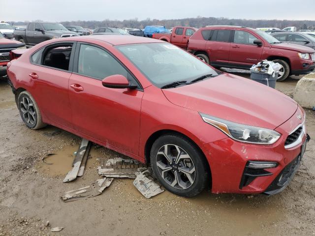 3KPF24AD2LE211709 - 2020 KIA FORTE FE RED photo 4