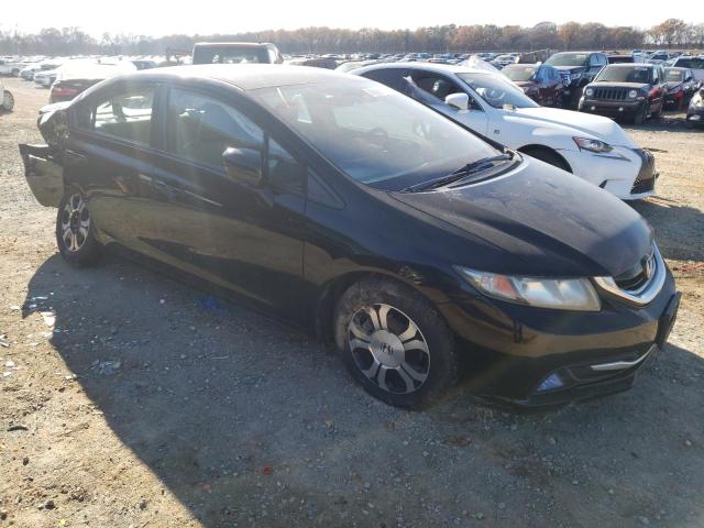 19XFB4F30FE201698 - 2015 HONDA CIVIC HYBRID L BLACK photo 4