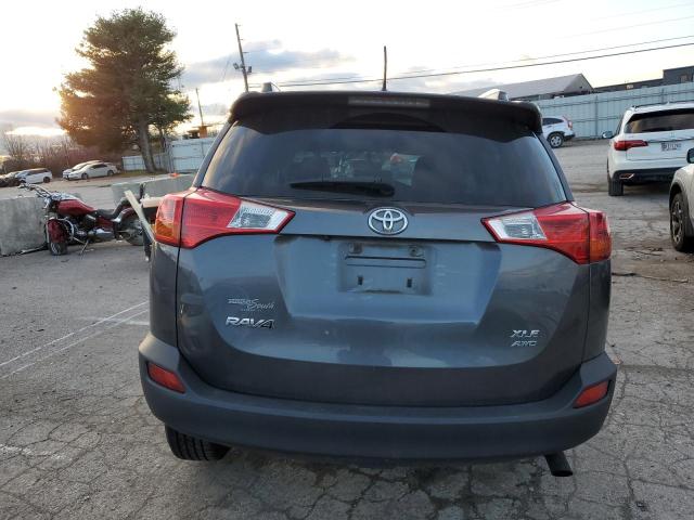 JTMRFREV7FD152860 - 2015 TOYOTA RAV4 XLE GRAY photo 6