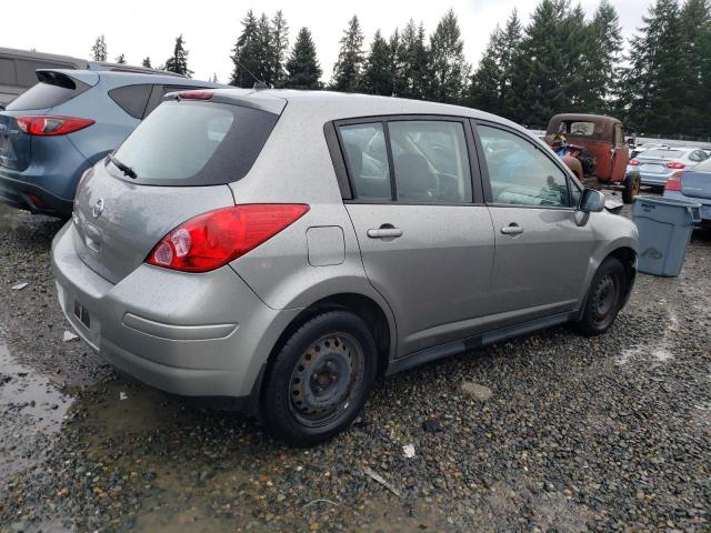 3N1BC13E88L424119 - 2008 NISSAN VERSA S GRAY photo 3