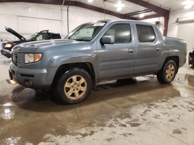 2HJYK16527H506775 - 2007 HONDA RIDGELINE RTL BLUE photo 1