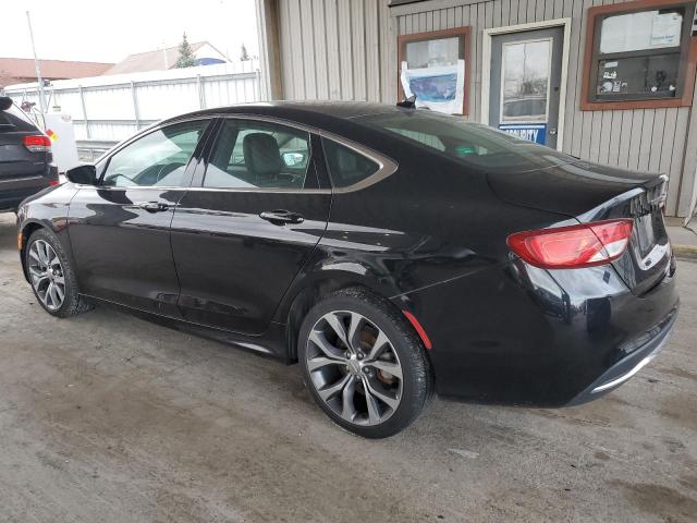 1C3CCCCB4FN550305 - 2015 CHRYSLER 200 C BLACK photo 2