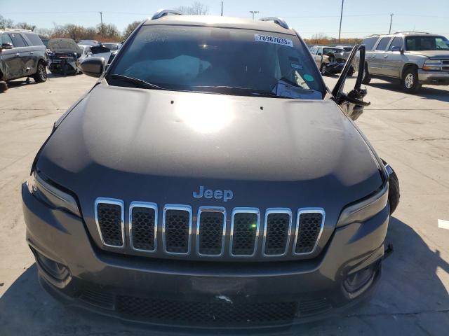 1C4PJMLB4KD273714 - 2019 JEEP CHEROKEE LATITUDE PLUS GRAY photo 5