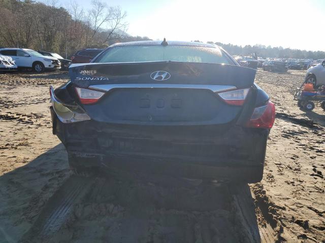 5NPEB4AC2CH348471 - 2012 HYUNDAI SONATA GLS BLUE photo 6