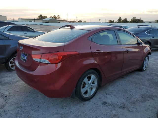 KMHDH4AE7DU531461 - 2013 HYUNDAI ELANTRA GLS BURGUNDY photo 3