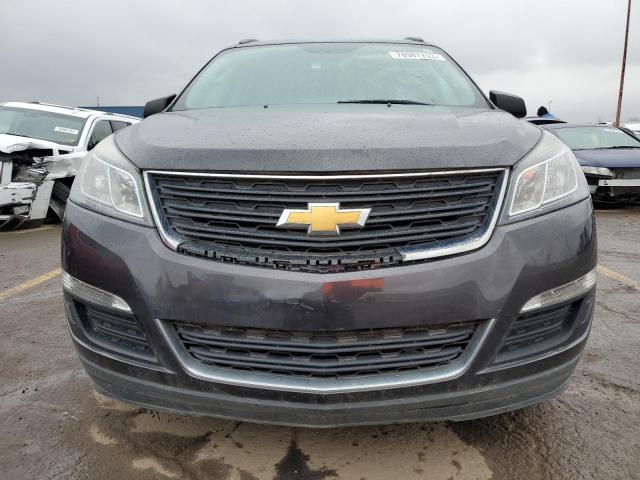 1GNKRFKD0FJ195206 - 2015 CHEVROLET TRAVERSE LS CHARCOAL photo 5