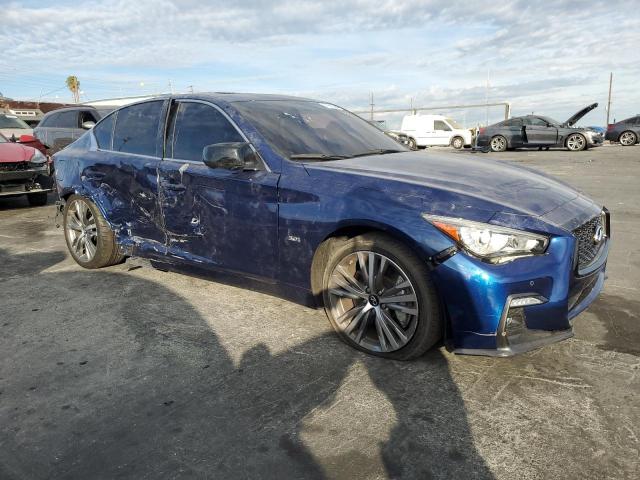 JN1EV7AP3LM202438 - 2020 INFINITI Q50 PURE BLUE photo 4