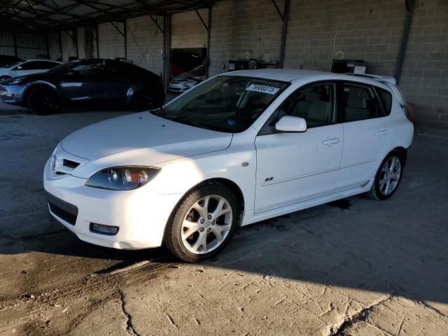 JM1BK343581133142 - 2008 MAZDA 3 HATCHBACK WHITE photo 1