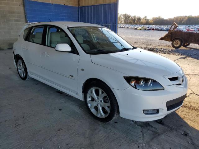 JM1BK343581133142 - 2008 MAZDA 3 HATCHBACK WHITE photo 4