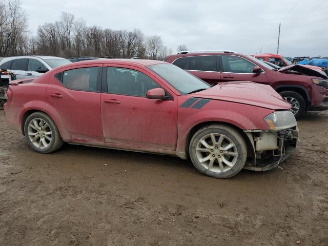 1C3CDZBG3CN271212 - 2012 DODGE AVENGER R/T RED photo 4