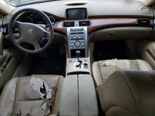 JH4KB16677C003148 - 2007 ACURA RL WHITE photo 8