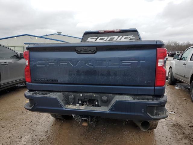 1GC4YTEY3NF121328 - 2022 CHEVROLET SILVERADO K3500 LT BLUE photo 6