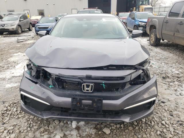 2HGFC2E60LH509646 - 2020 HONDA CIVIC LX GRAY photo 5