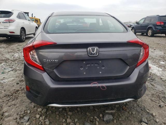 2HGFC2E60LH509646 - 2020 HONDA CIVIC LX GRAY photo 6