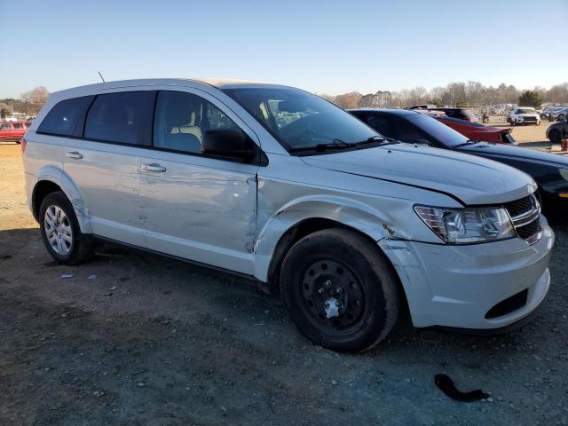 3C4PDCAB5FT531419 - 2015 DODGE JOURNEY SE WHITE photo 4