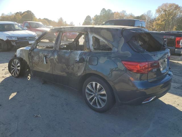 5FRYD4H43EB012009 - 2014 ACURA MDX TECHNOLOGY TWO TONE photo 2