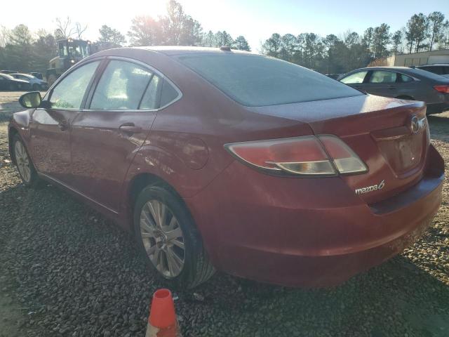 1YVHP82AX95M41888 - 2009 MAZDA 6 I RED photo 2