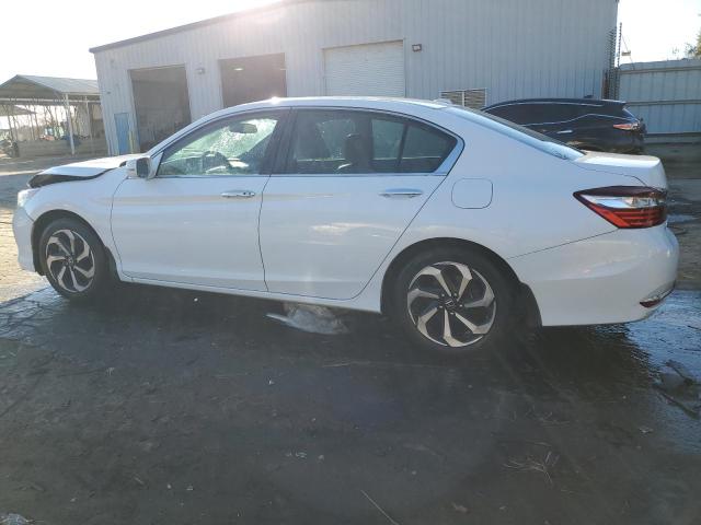 1HGCR2F83GA080637 - 2016 HONDA ACCORD EXL WHITE photo 2