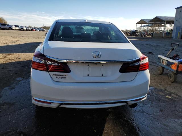 1HGCR2F83GA080637 - 2016 HONDA ACCORD EXL WHITE photo 6