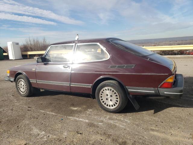 YS3AM35JXE2008980 - 1984 SAAB 900 MAROON photo 2