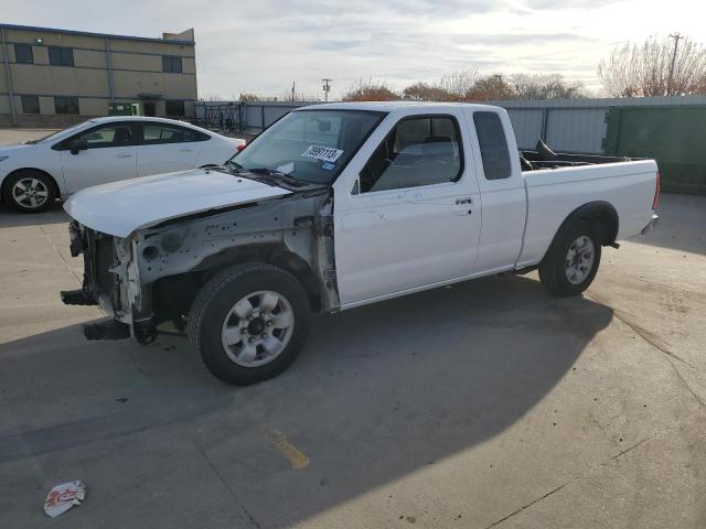 1N6DD26SXXC336156 - 1999 NISSAN FRONTIER KING CAB XE WHITE photo 1