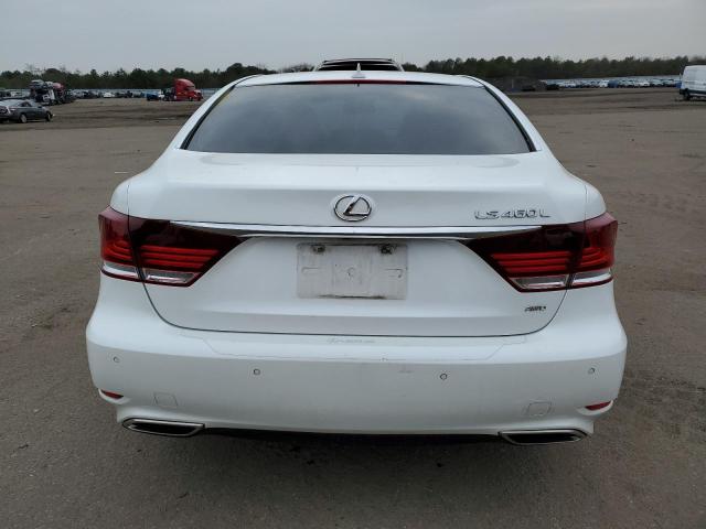 JTHDL5EFXD5005958 - 2013 LEXUS LS 460L WHITE photo 6