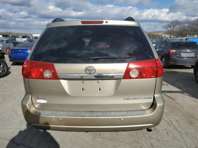 5TDZK22C57S080942 - 2007 TOYOTA SIENNA XLE GOLD photo 6