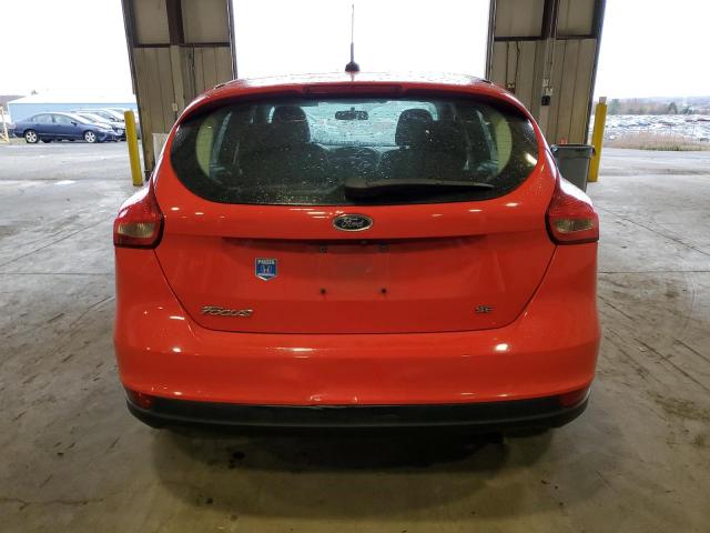 1FADP3K2XFL365196 - 2015 FORD FOCUS SE RED photo 6