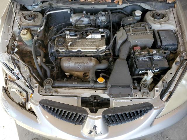 JA3AJ26E64U043495 - 2004 MITSUBISHI LANCER ES SILVER photo 11