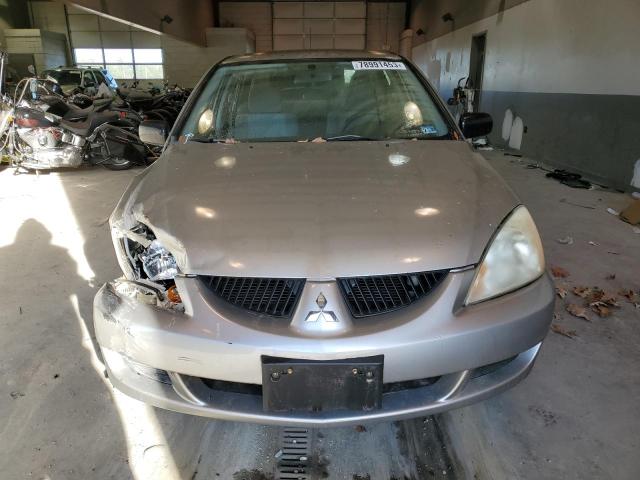 JA3AJ26E64U043495 - 2004 MITSUBISHI LANCER ES SILVER photo 5