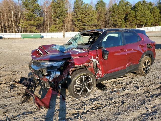 KL79MTSL7NB053954 - 2022 CHEVROLET TRAILBLAZE RS BURGUNDY photo 1