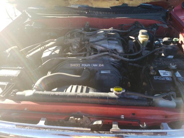 4TASN92N1YZ662020 - 2000 TOYOTA TACOMA XTRACAB PRERUNNER 红色 照片 11