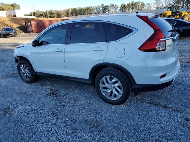 5J6RM3H5XFL026877 - 2015 HONDA CR-V EX WHITE photo 2