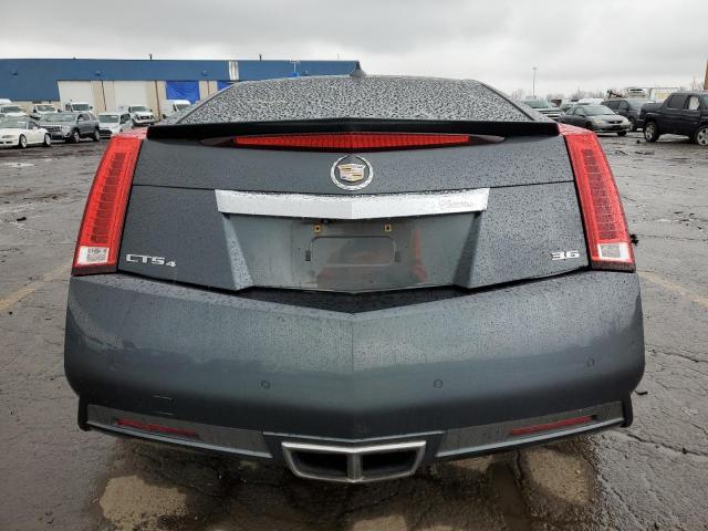 1G6DL1E3XC0122177 - 2012 CADILLAC CTS PERFORMANCE COLLECTION GRAY photo 6