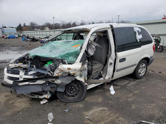 1D4GP25393B240152 - 2003 DODGE CARAVAN SE WHITE photo 1