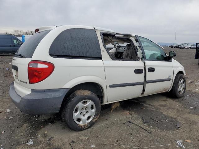 1D4GP25393B240152 - 2003 DODGE CARAVAN SE WHITE photo 3