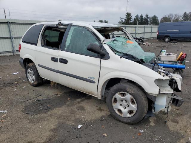 1D4GP25393B240152 - 2003 DODGE CARAVAN SE WHITE photo 4