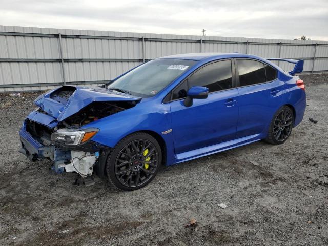 JF1VA2S66K9811953 - 2019 SUBARU WRX STI BLUE photo 1