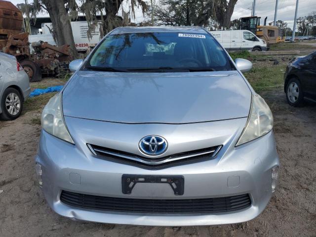 JTDZN3EU7D3283233 - 2013 TOYOTA PRIUS V SILVER photo 5