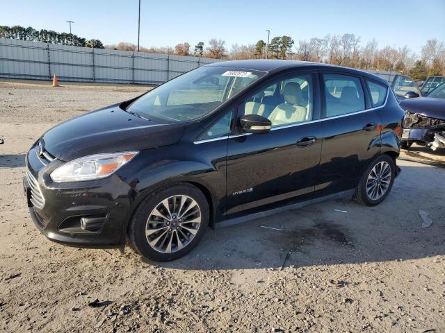 1FADP5DU6JL105350 - 2018 FORD C-MAX TITANIUM BLACK photo 1