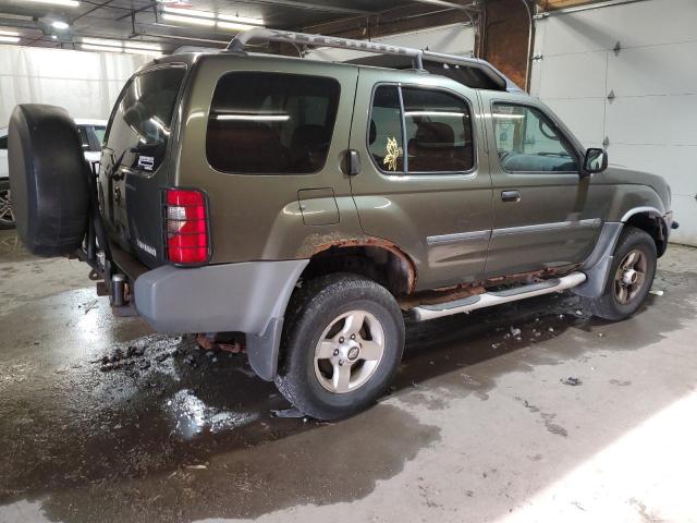 5N1ED28Y54C647266 - 2004 NISSAN XTERRA XE GREEN photo 3