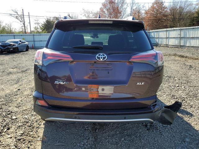 2T3WFREV5HW344044 - 2017 TOYOTA RAV4 XLE PURPLE photo 6