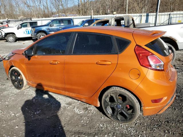 3FADP4GX7JM143913 - 2018 FORD FIESTA ST ORANGE photo 2