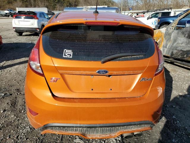 3FADP4GX7JM143913 - 2018 FORD FIESTA ST ORANGE photo 6