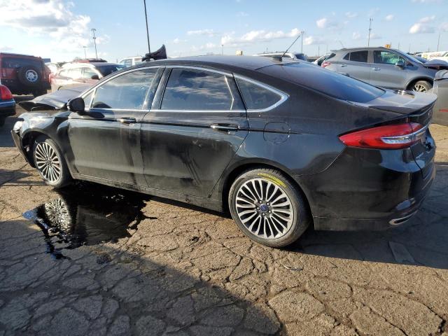 3FA6P0K90HR117239 - 2017 FORD FUSION TITANIUM BLACK photo 2