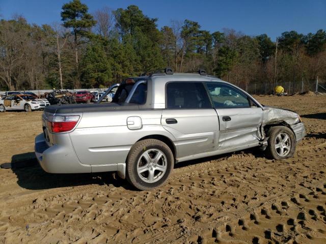 4S4BT62C367101040 - 2006 SUBARU BAJA SPORT SILVER photo 3