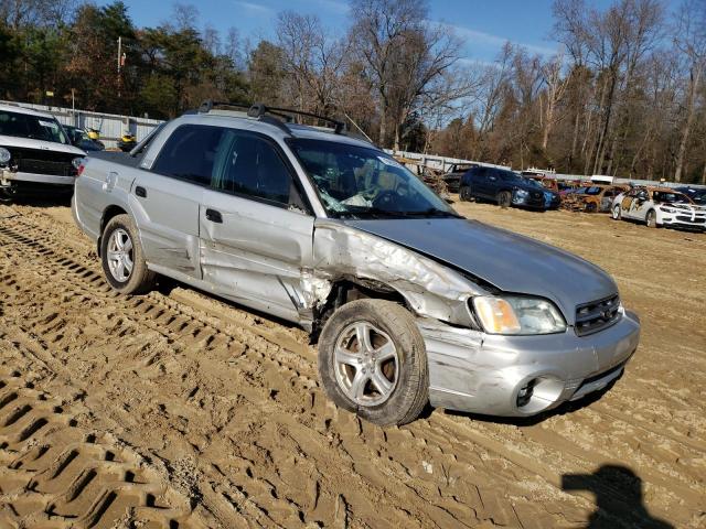 4S4BT62C367101040 - 2006 SUBARU BAJA SPORT SILVER photo 4