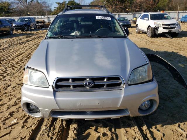 4S4BT62C367101040 - 2006 SUBARU BAJA SPORT SILVER photo 5