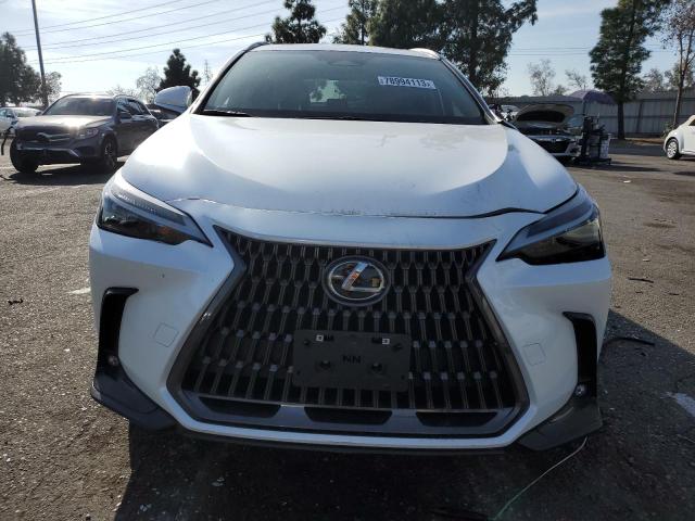 2T2AGCEZ5NC010539 - 2022 LEXUS NX 350 WHITE photo 5