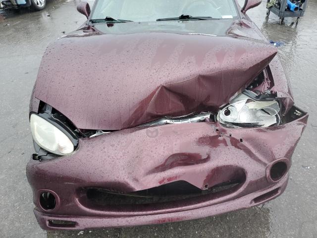 JM1NB3538Y0147392 - 2000 MAZDA MX-5 MIATA BASE BURGUNDY photo 11